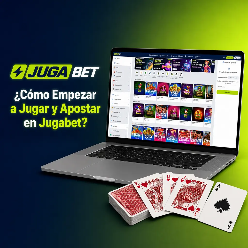 Pasos para registrarse y apostar en Jugabet