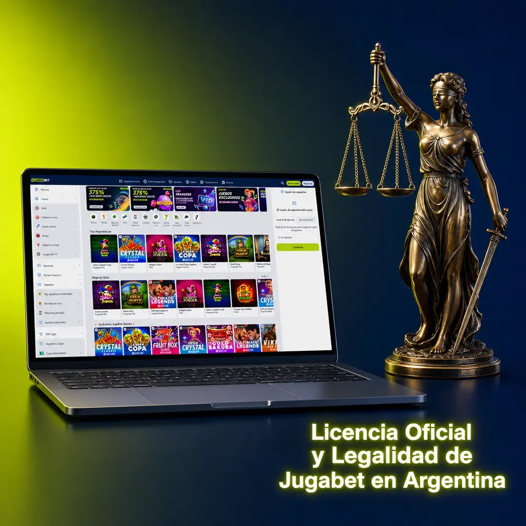 Licencia oficial y legalidad de Jugabet en Argentina