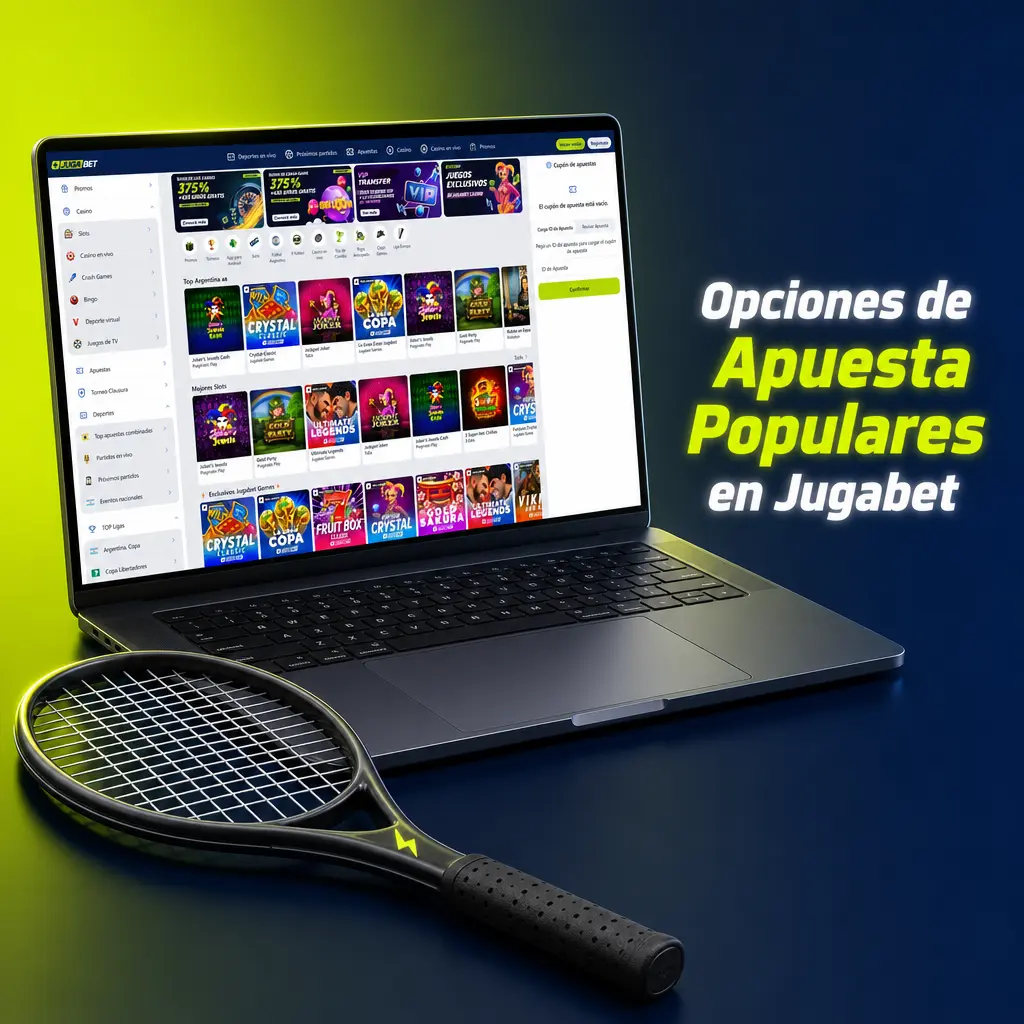 Opciones de apuesta populares en Jugabet